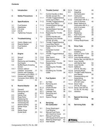 stihl fs45 weed eater parts diagram