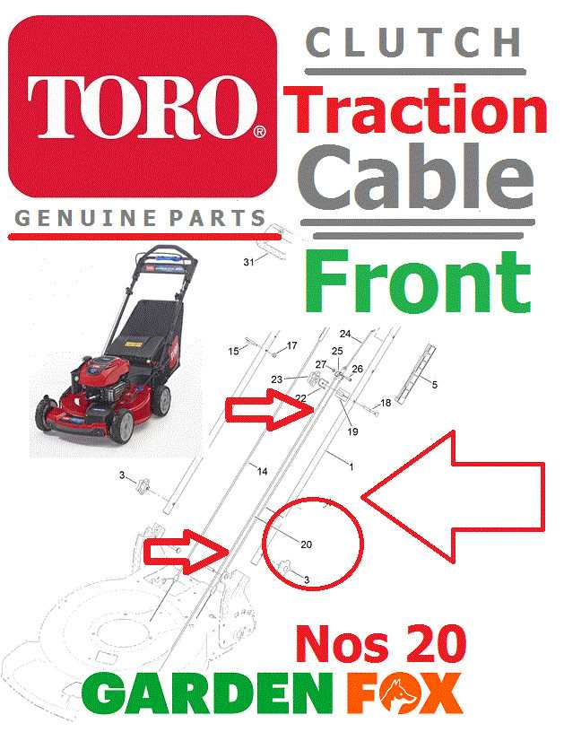 toro sr4 super recycler parts diagram