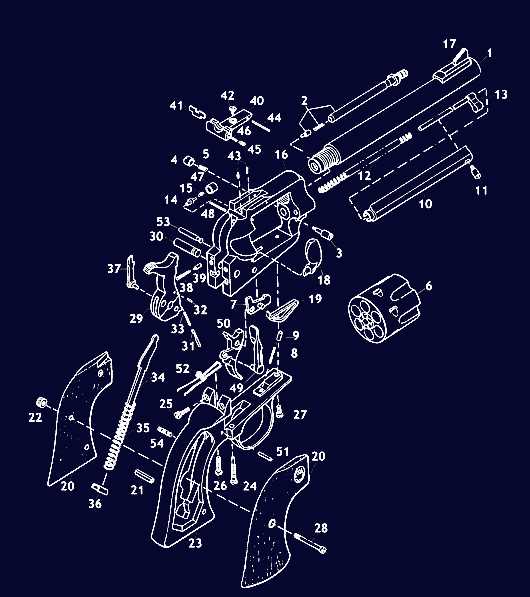 revolver diagram parts