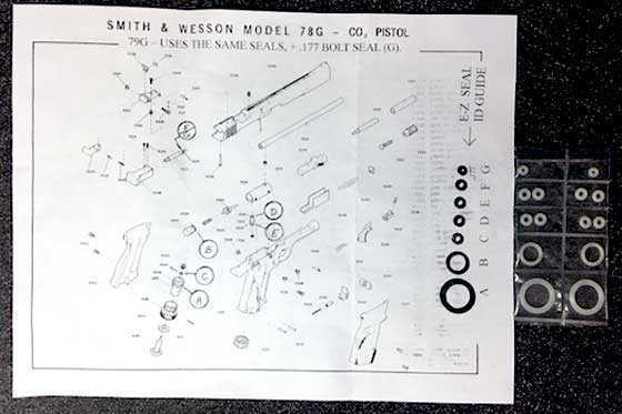 smith and wesson model 29 parts diagram