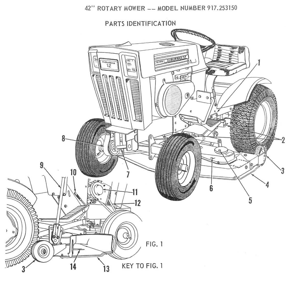 sears parts diagram