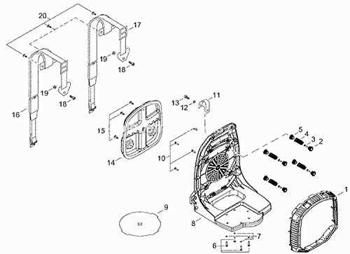 stihl br 350 parts diagram