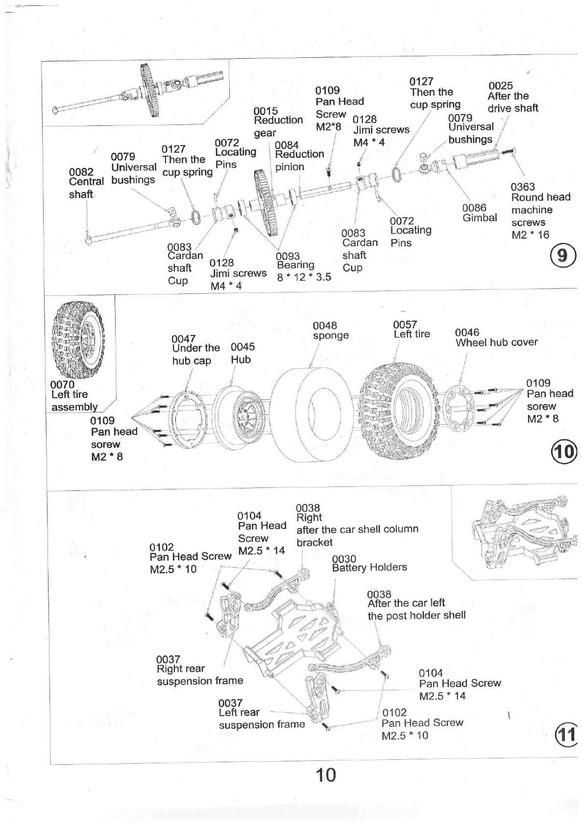 wltoys 12428 parts diagram