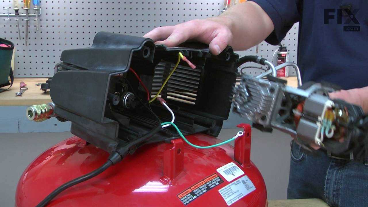 porter cable 6 gallon air compressor parts diagram