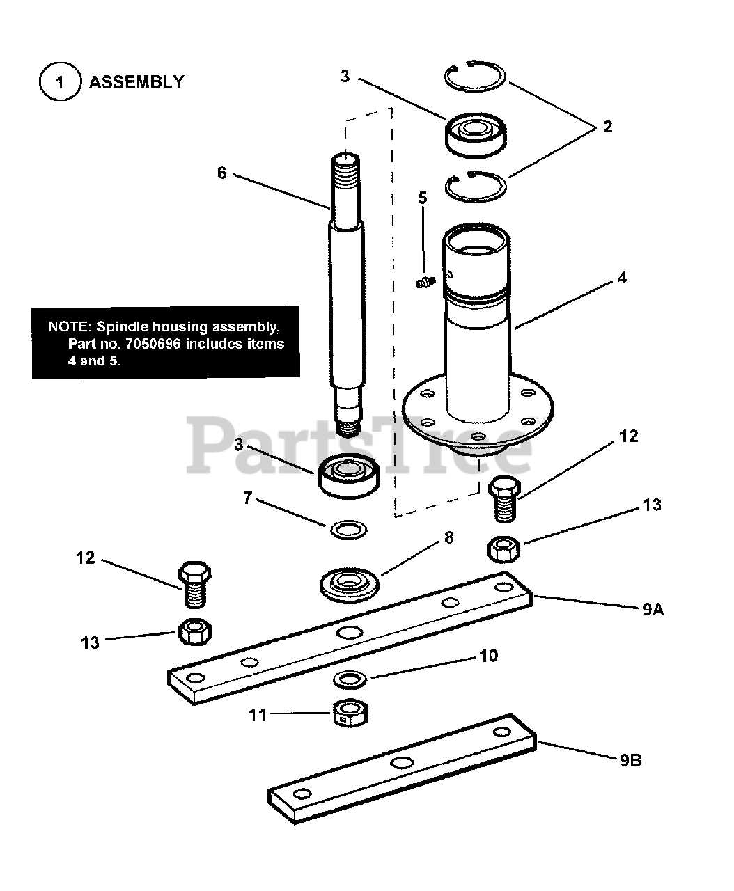 snapper mower parts diagram