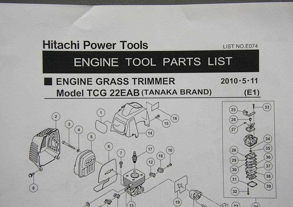 weed eater featherlite parts diagram