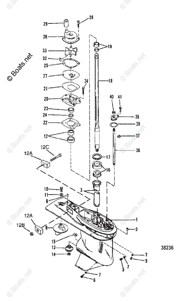 pontoon parts diagram