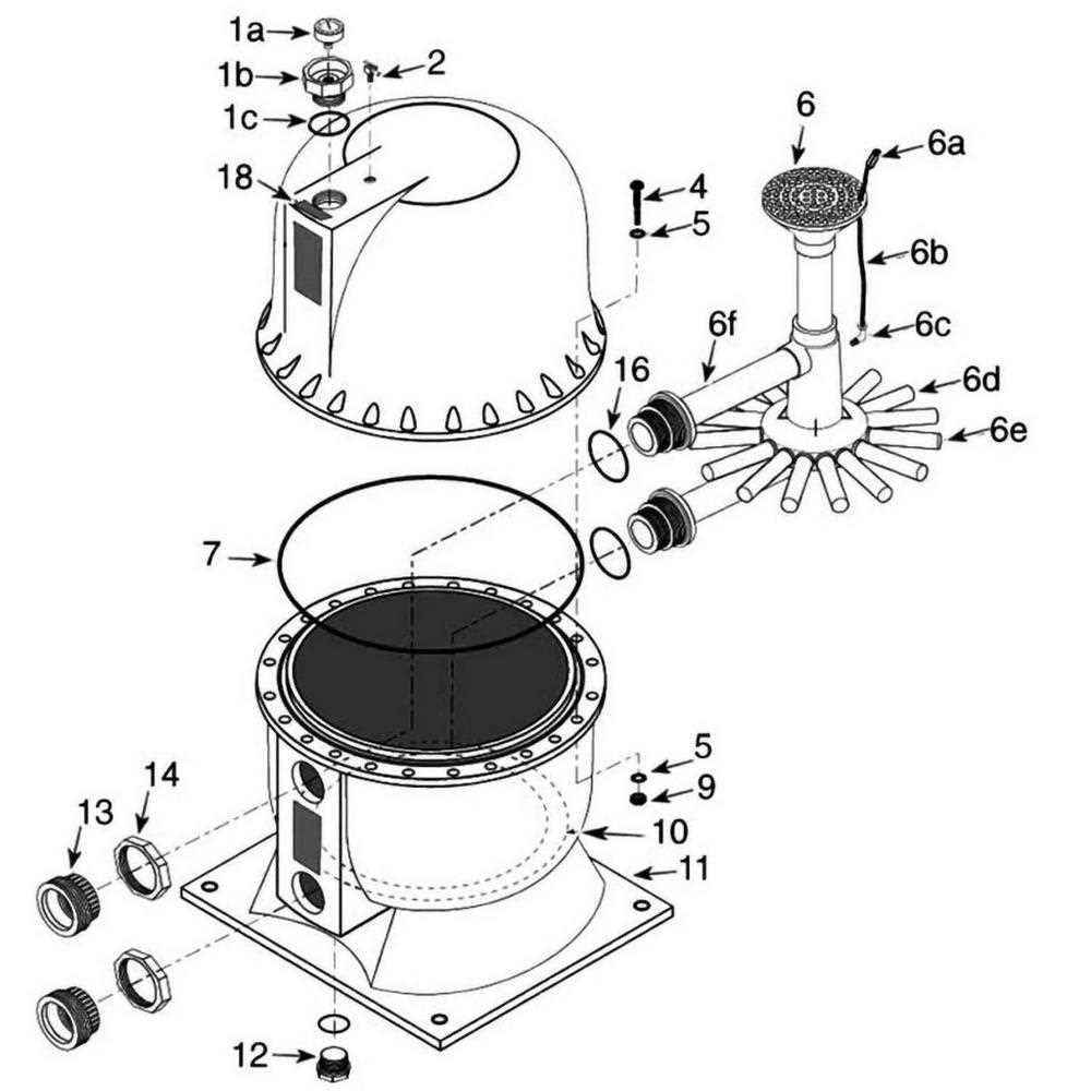 sta rite filter parts diagram