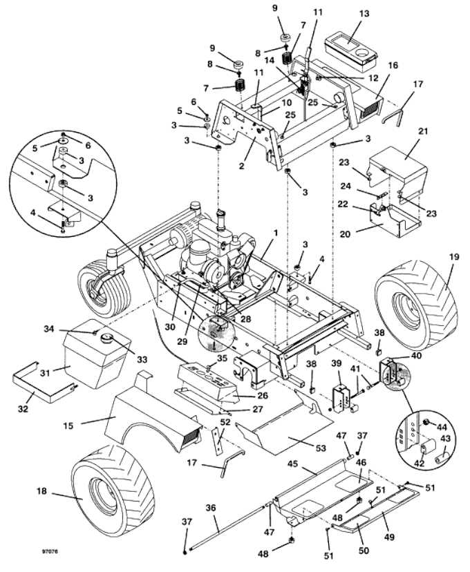 toro zero turn parts diagram