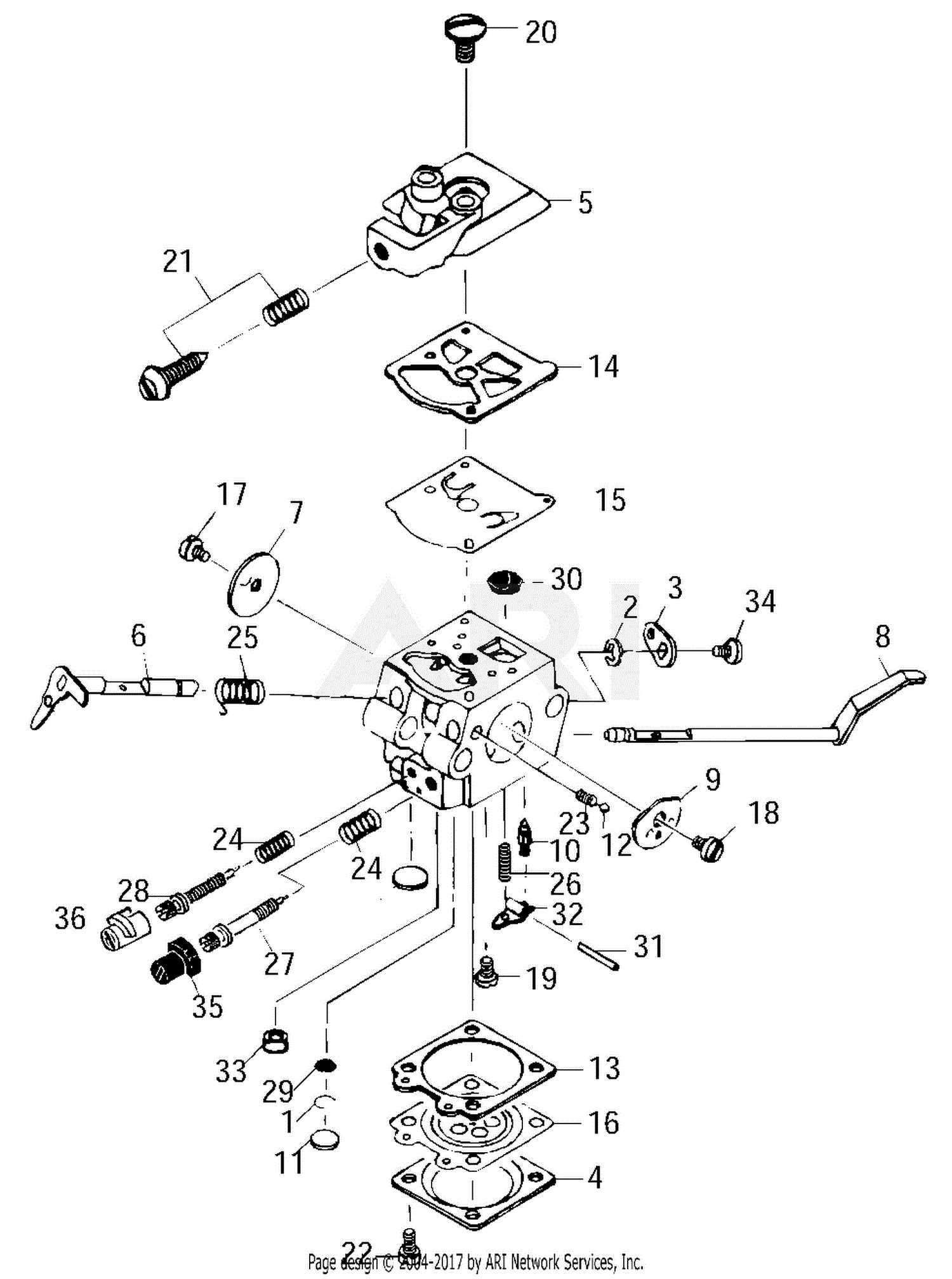 sae j1223 marine carburetor parts diagram