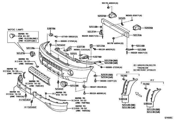 toyota tacoma front end parts diagram