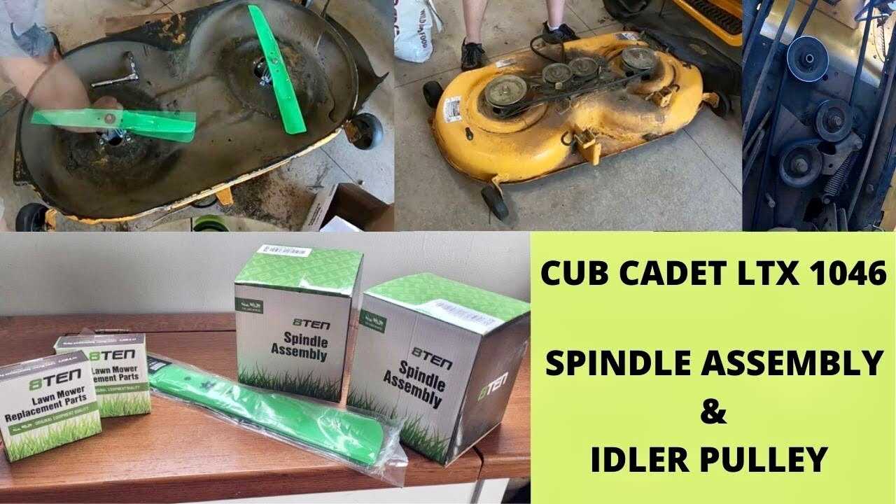 cub cadet 1046 parts diagram