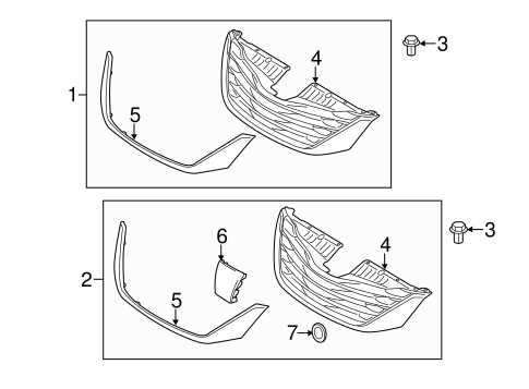 toyota sienna 2011 parts diagram