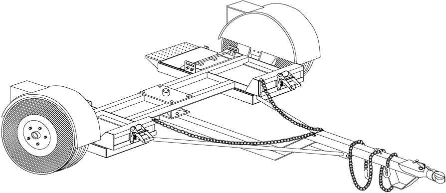 tow dolly parts diagram