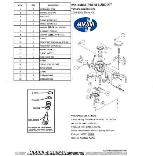 yamaha rhino 450 parts diagram