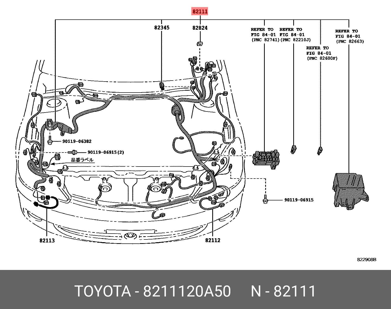 toyota engine parts diagram