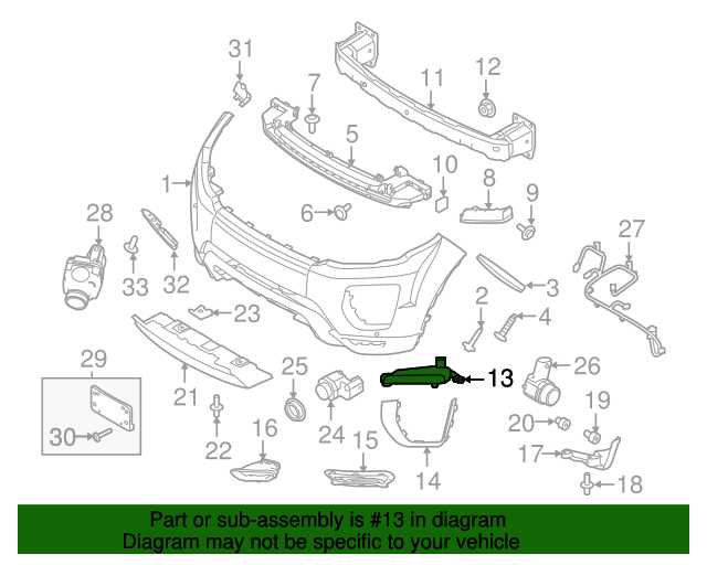 range rover evoque parts diagram