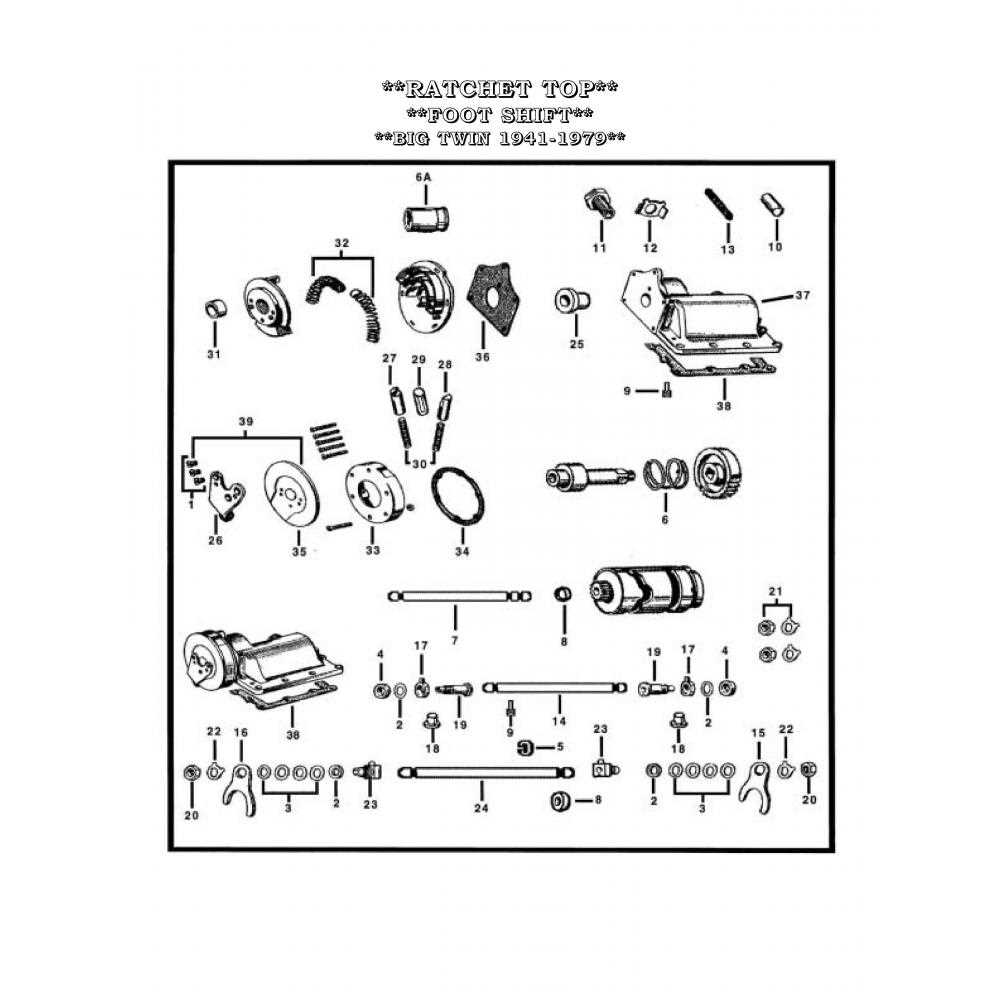 ratchet parts diagram