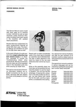 schematic stihl 028 wood boss parts diagram