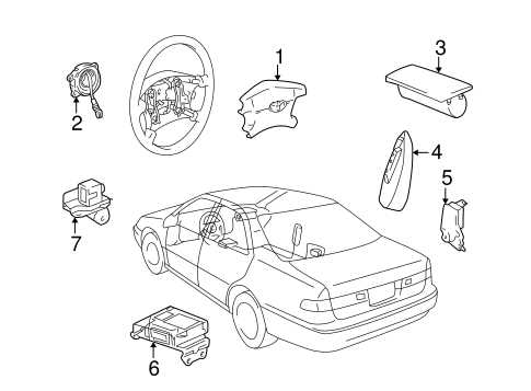 toyota camry parts diagram