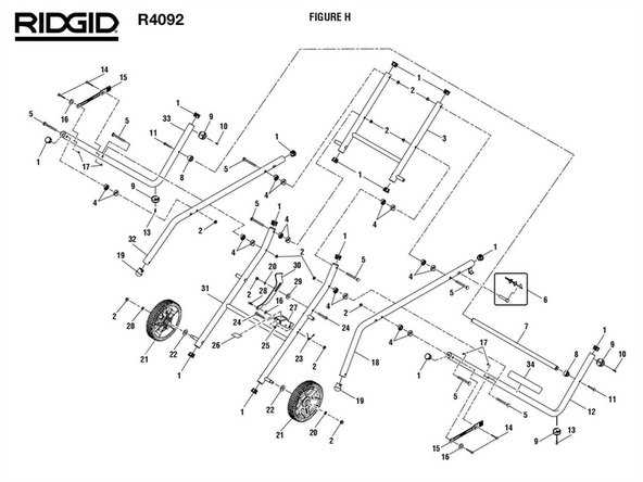 ridgid r4210 parts diagram