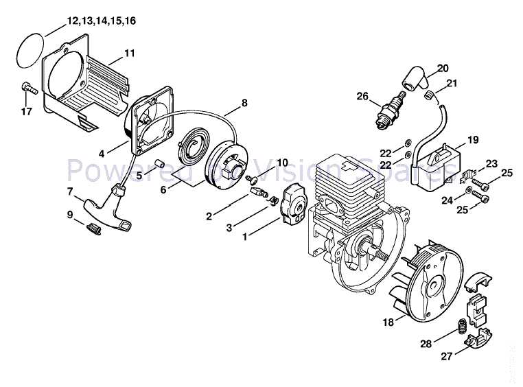 stihl hs 56 c parts diagram