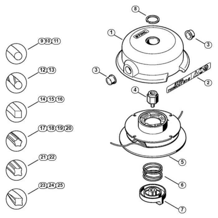 srm 210 parts diagram