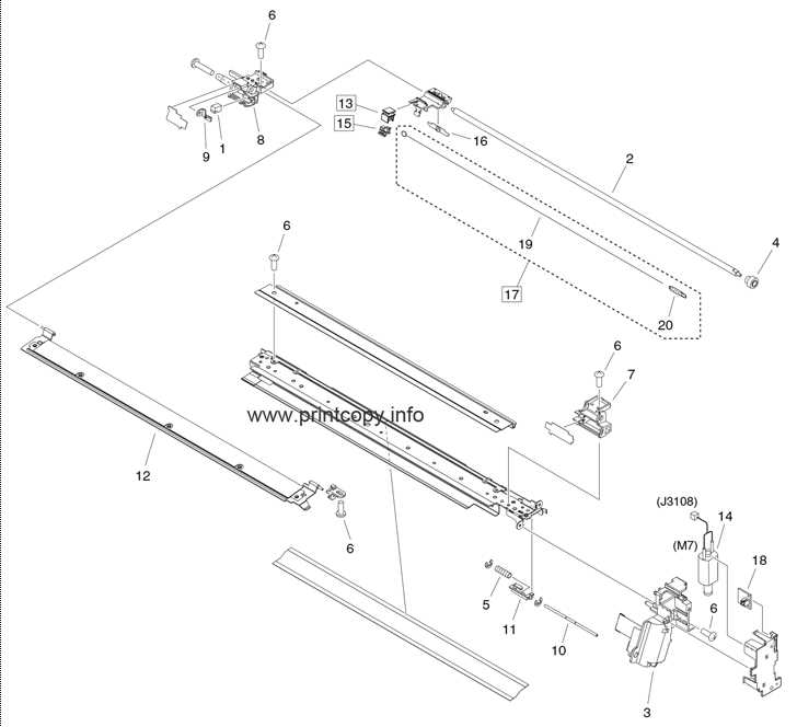 toner cartridge parts diagram