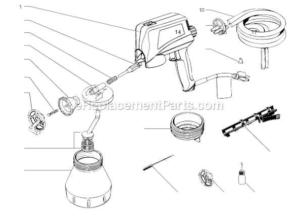 wagner power painter plus parts diagram