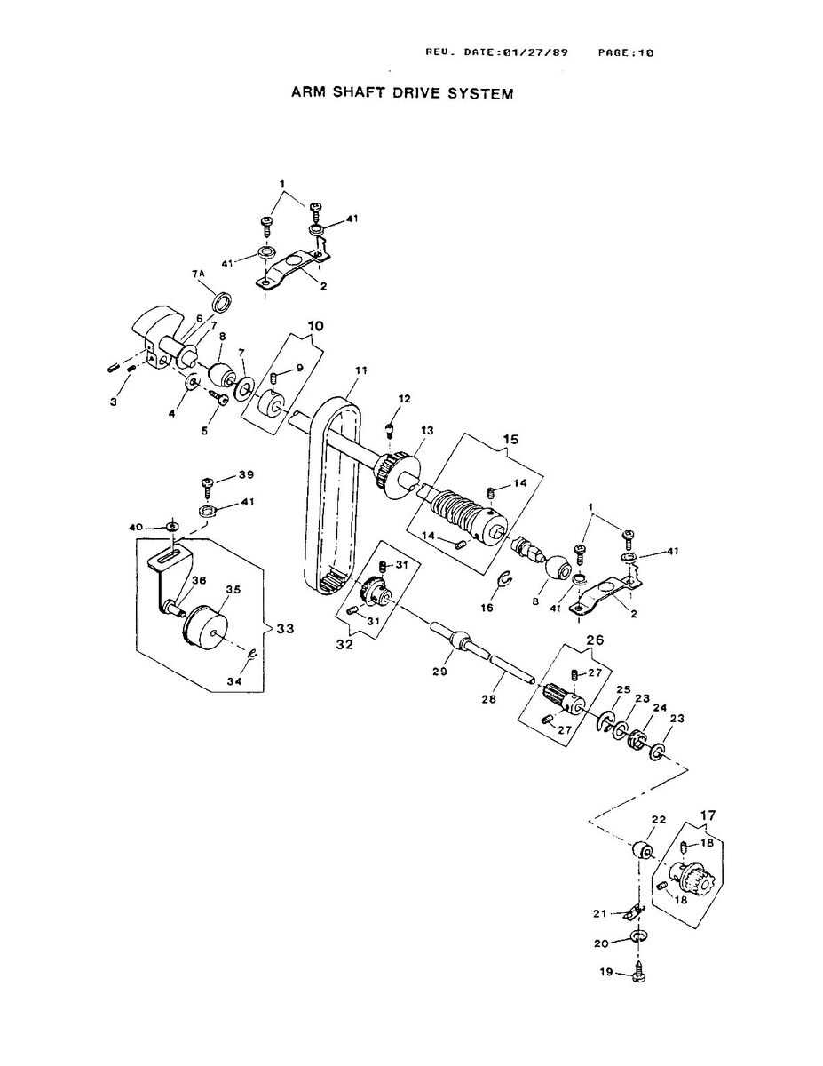 singer 9410 parts diagram