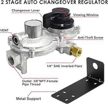 propane regulator parts diagram