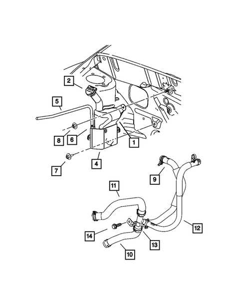 pt cruiser engine parts diagram