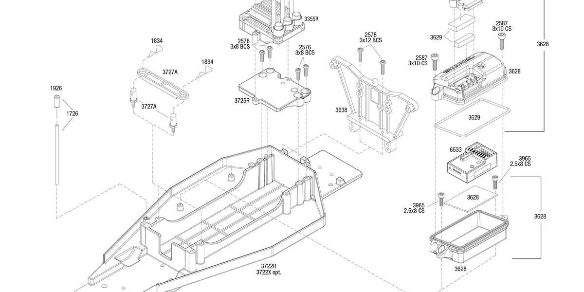 traxxas slash 2wd parts diagram pdf