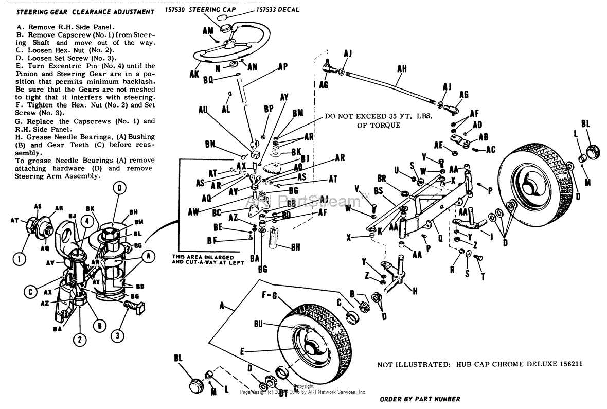 tie rod parts diagram