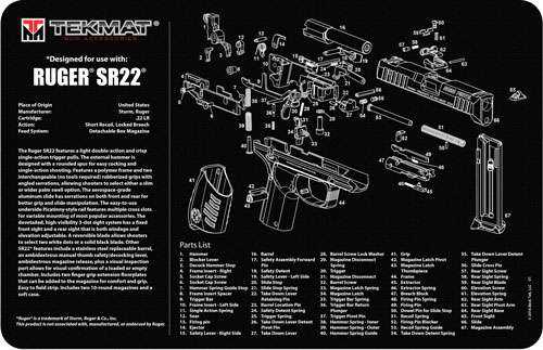 ruger sr22 parts diagram