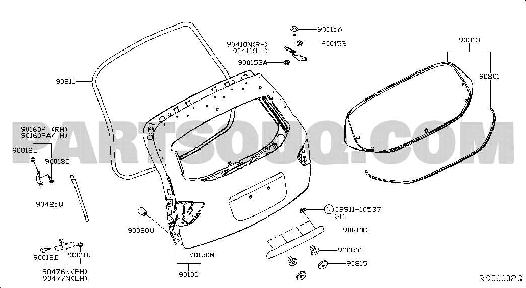 pathfinder parts diagram