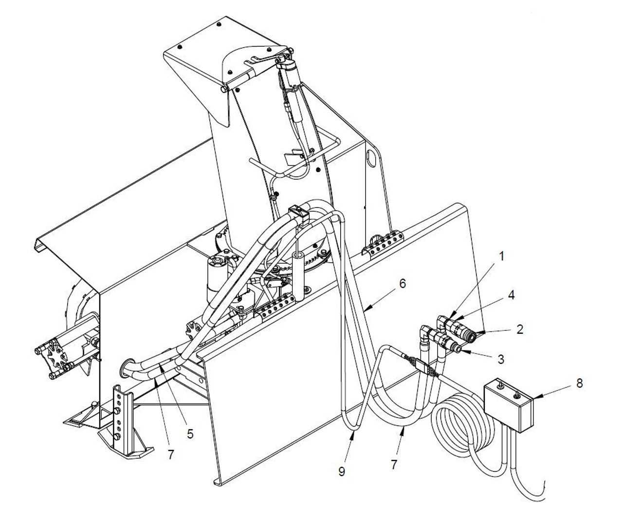 toro snow blower parts diagram