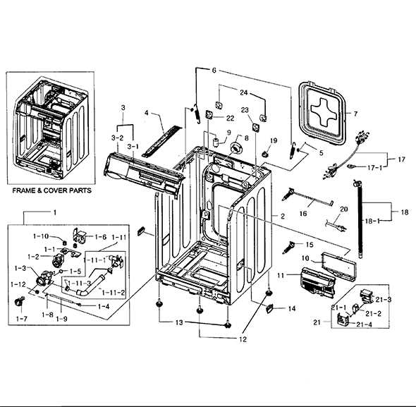 samsung wf331anw xaa parts diagram