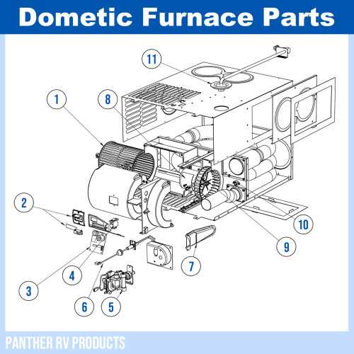 suburban rv furnace parts diagram