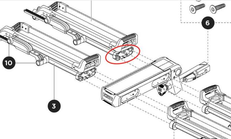 thule t2 parts diagram