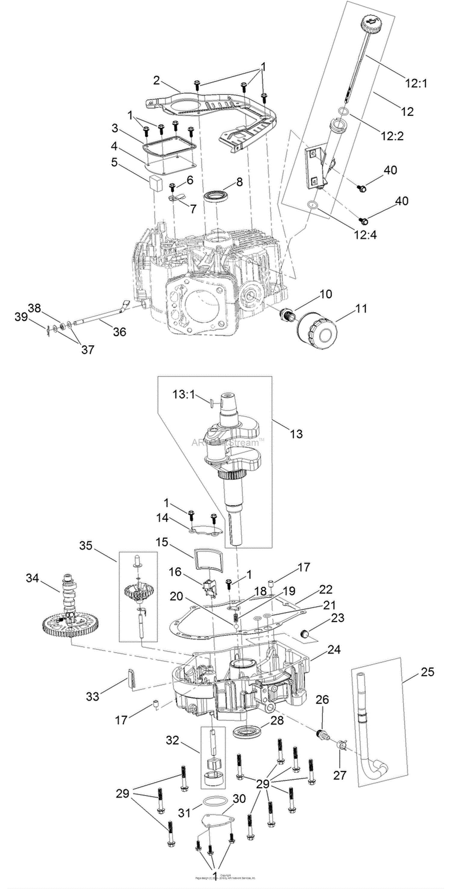 toro timecutter 42 parts diagram