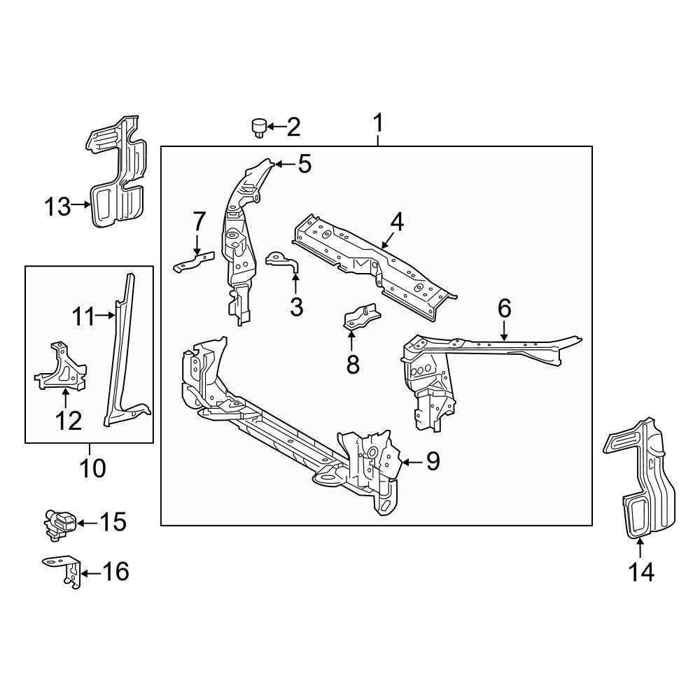 2016 toyota corolla parts diagram