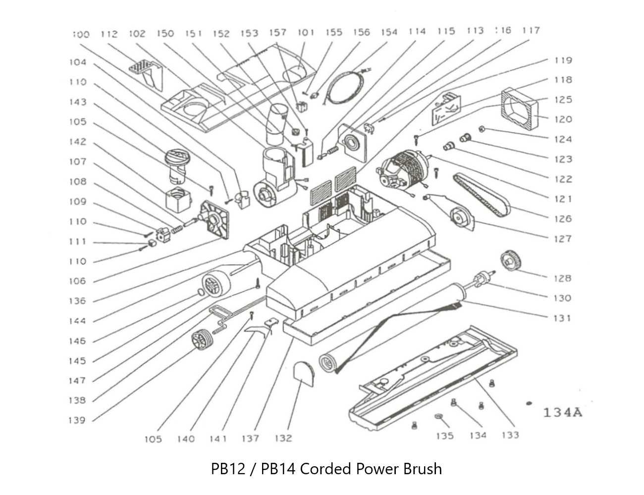 schematic miele vacuum parts diagram