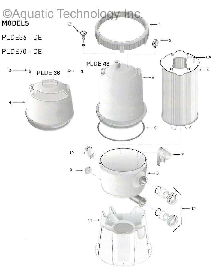 sta rite filter parts diagram