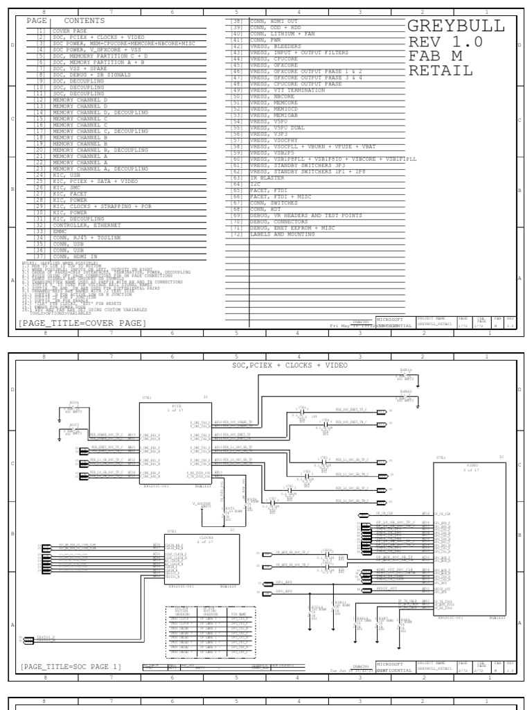 xbox one parts diagram