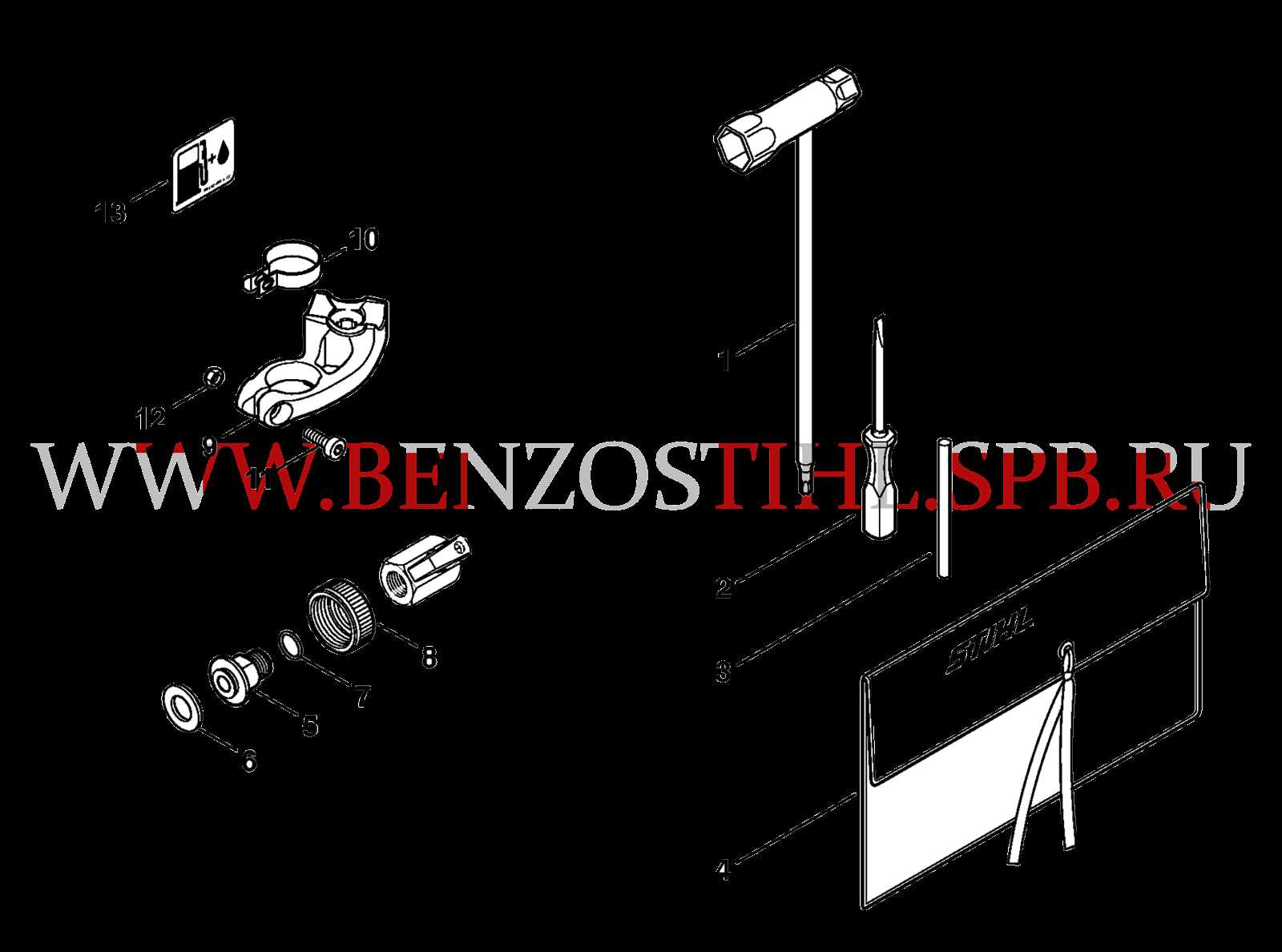 ts420 stihl parts diagram