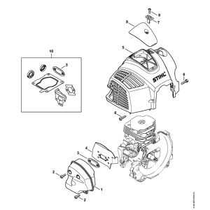 stihl fs 70 r parts diagram