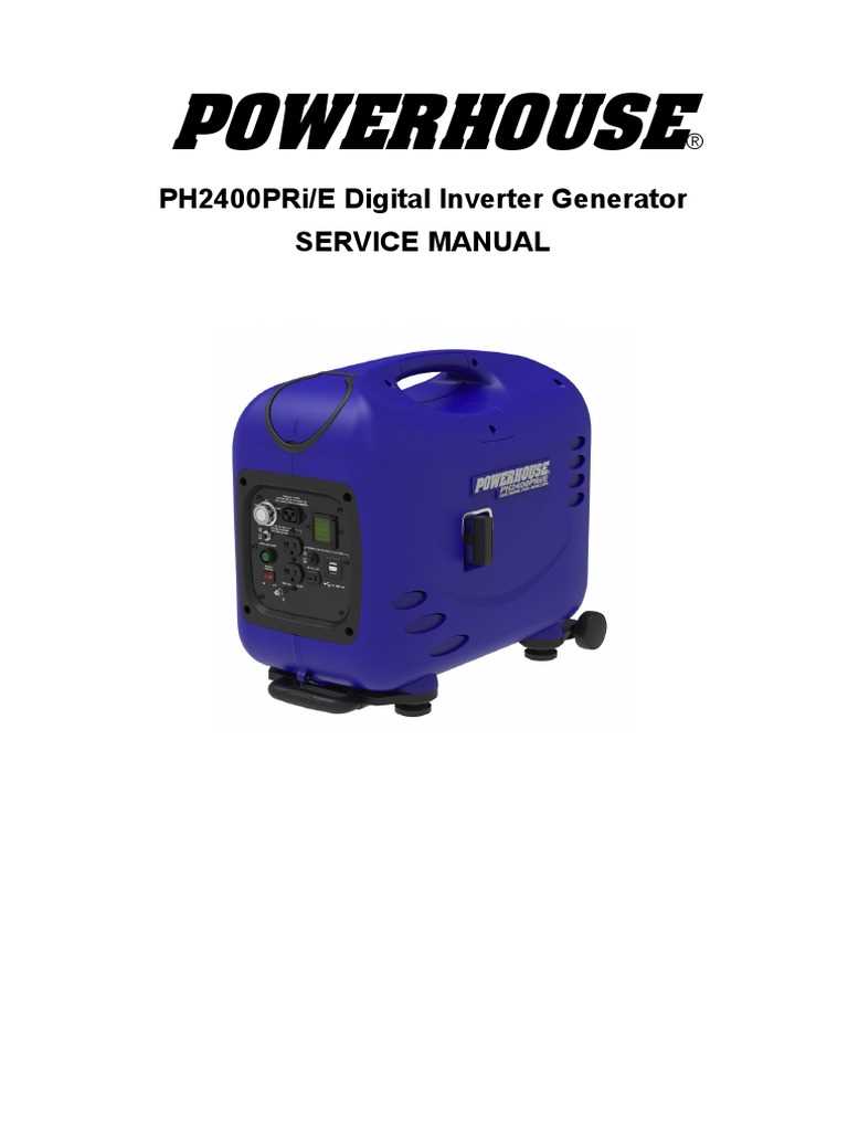 powerhouse ph3100ri parts diagram