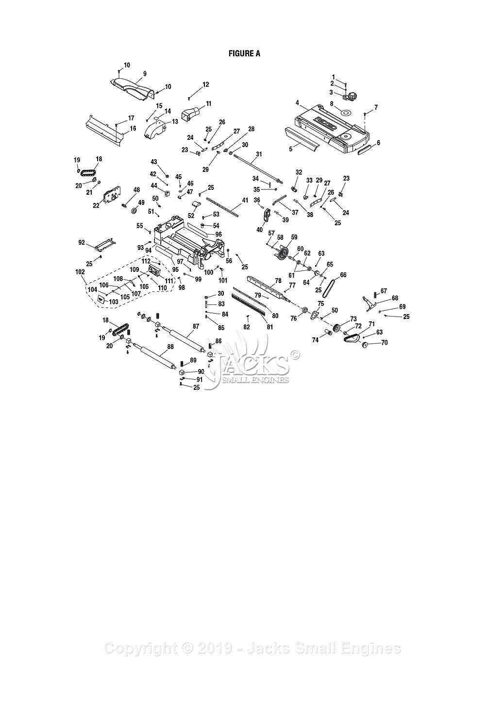 ridgid 13 planer parts diagram