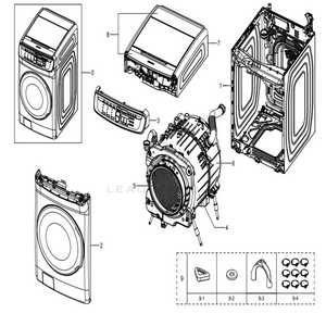 samsung washer parts diagram